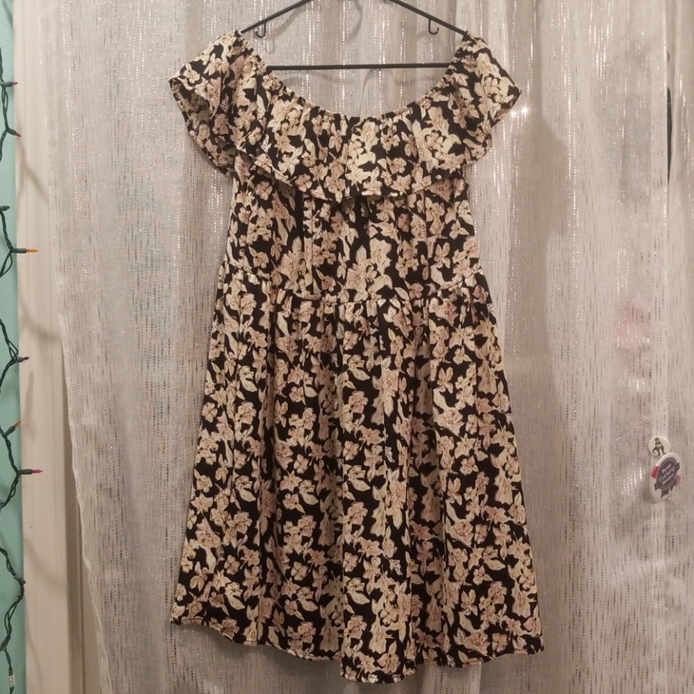 Off the shoulder dress